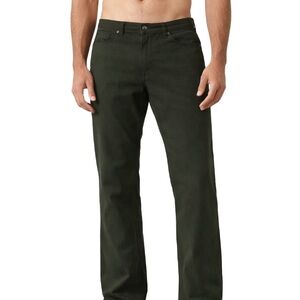 Brixton Men's Straight Jeans in Dark Olive